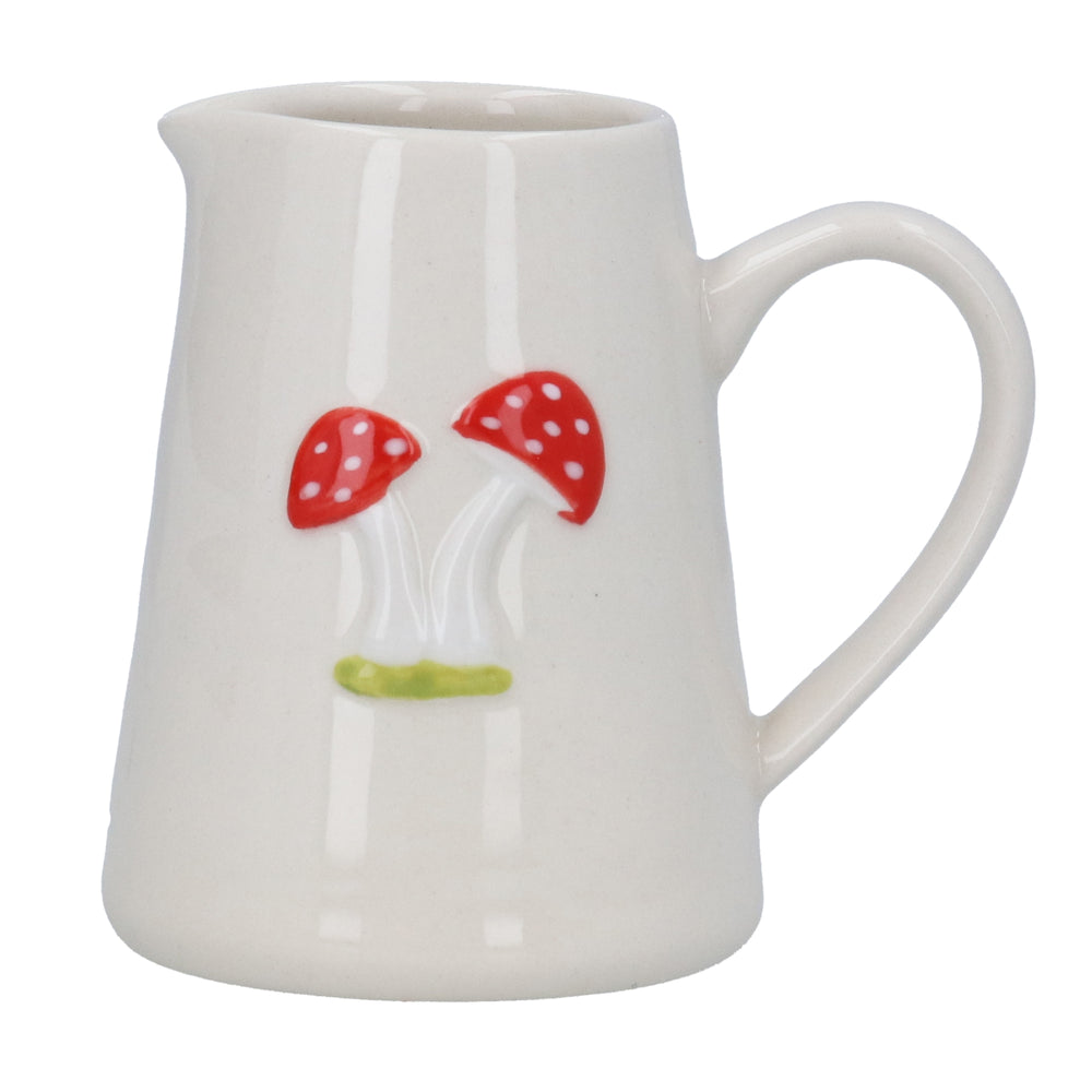 Toadstool Ceramic Mini Jug