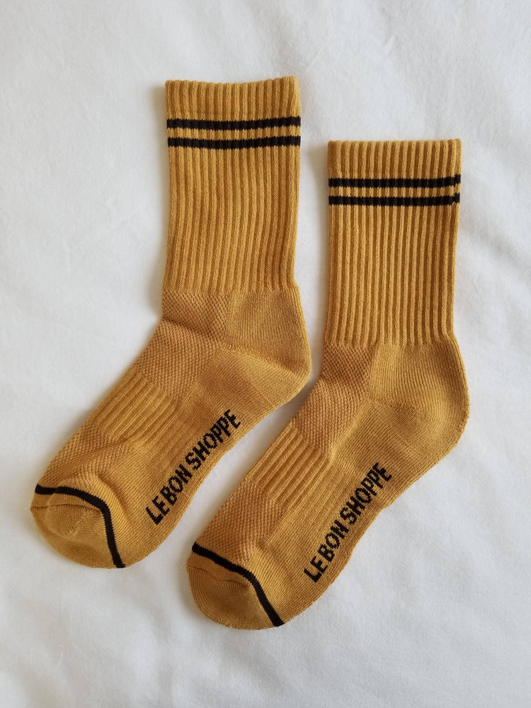 Boyfriend Socks: Wood