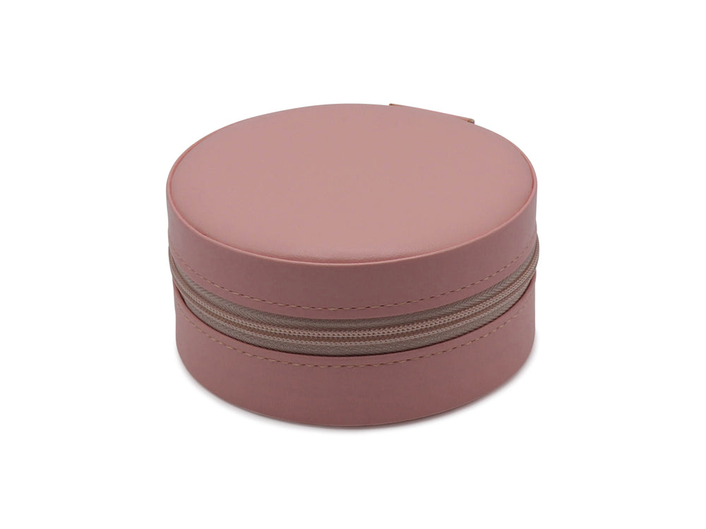 Camelia Round Jewellery Box - Pink
