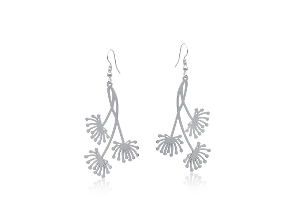 Sienna Dangle Earrings - Silver
