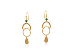 Delphi Statement Earrings - Gold
