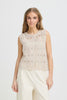 Nekla Crochet Vest Top - Birch