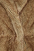 Fazoca Faux Fur Jacket - Brown