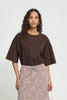 Palmer Round Neck Loose T Shirt - Chicory