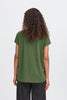 Rebel T Shirt - Rifle Green V Neck Long Sleeve