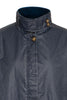 Ganilo Casual Waxed Coat - Navy
