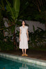 Linno Linen Dress - Brown Stripe