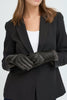 Maria Leather Gloves - Black