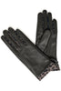 Maria Leather Gloves - Black