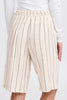 Linno Shorts - Brown Stripe