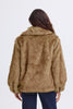 Fazoca Faux Fur Jacket - Brown