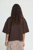 Palmer Round Neck Loose T Shirt - Chicory