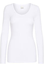 Zola Long Sleeve Top - White