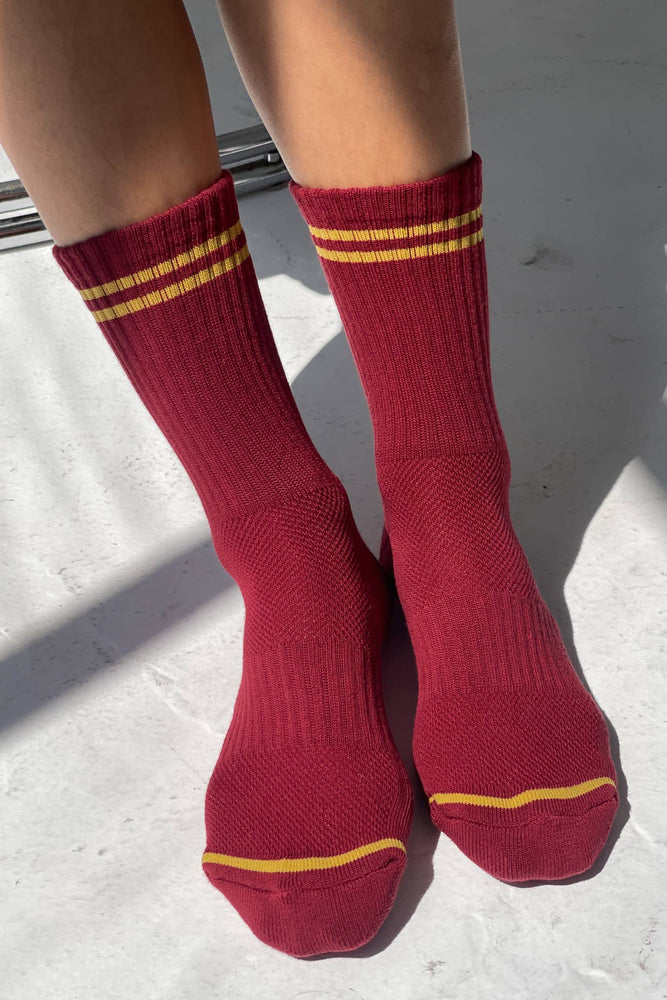 Boyfriend Socks: Wood