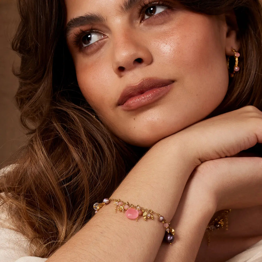 Olive Bracelet Pink