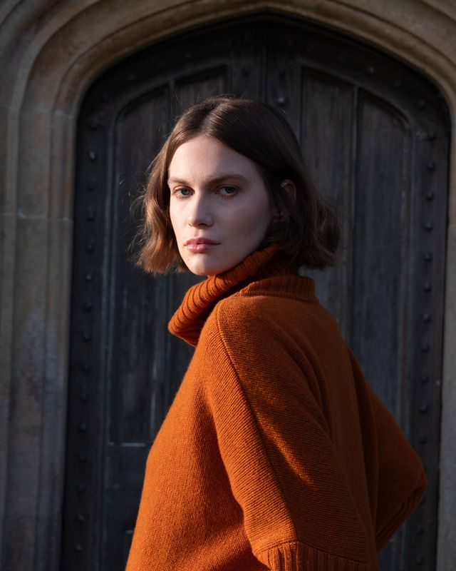 Adela Over-Sized Jumper - Oxide