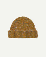 Speckled Donegal Wool Hat - Butterscotch