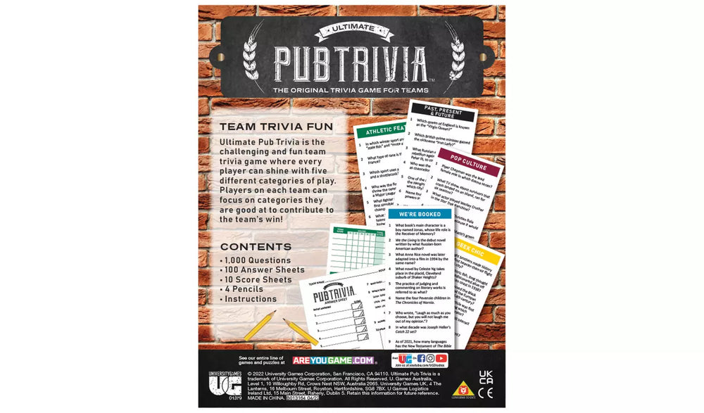 Ultimate Pub Trivia Quiz