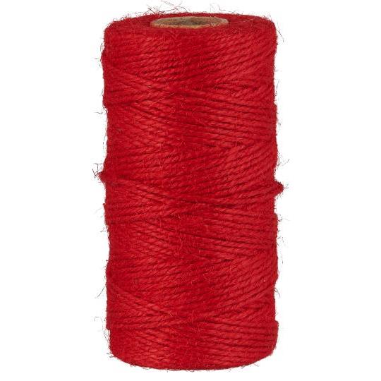 Jute String Red 100 m