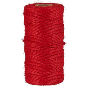 Jute String Red 100 m