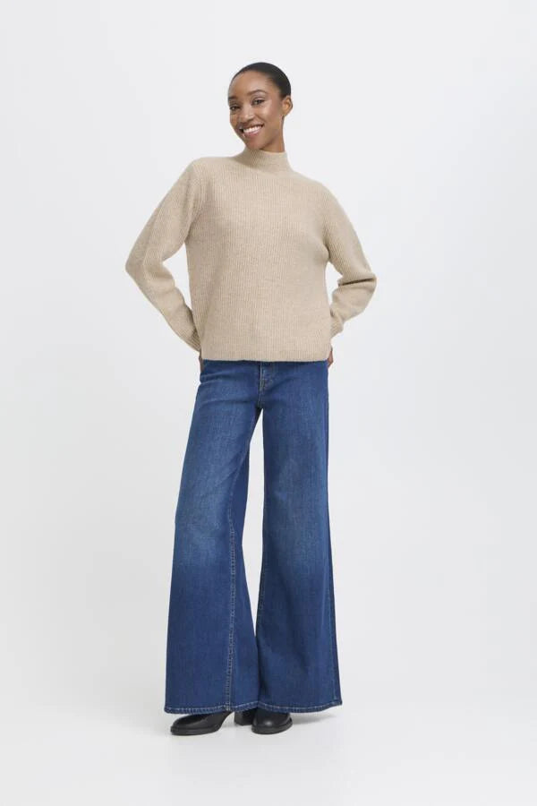 Ducie Pullover - Oatmeal Melange