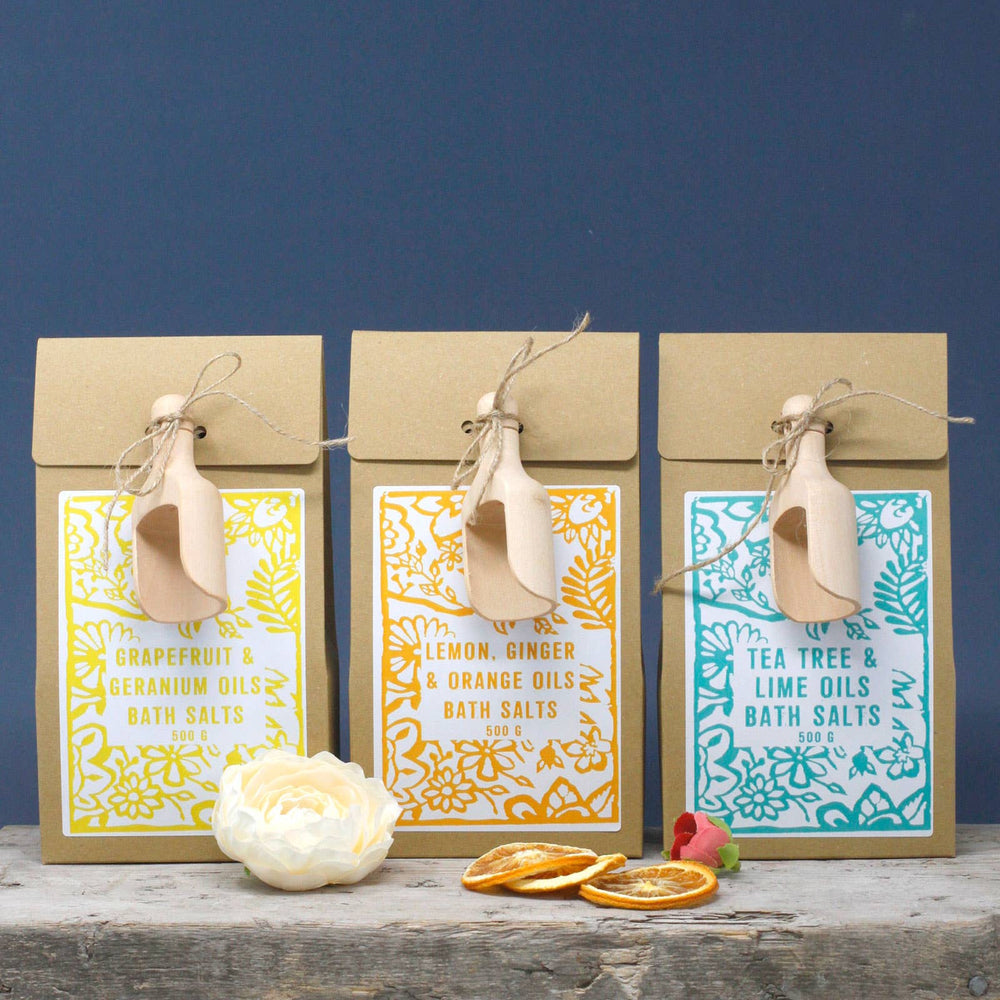Himalayan Bath Salts - Lemon, Ginger & Orange - 500g