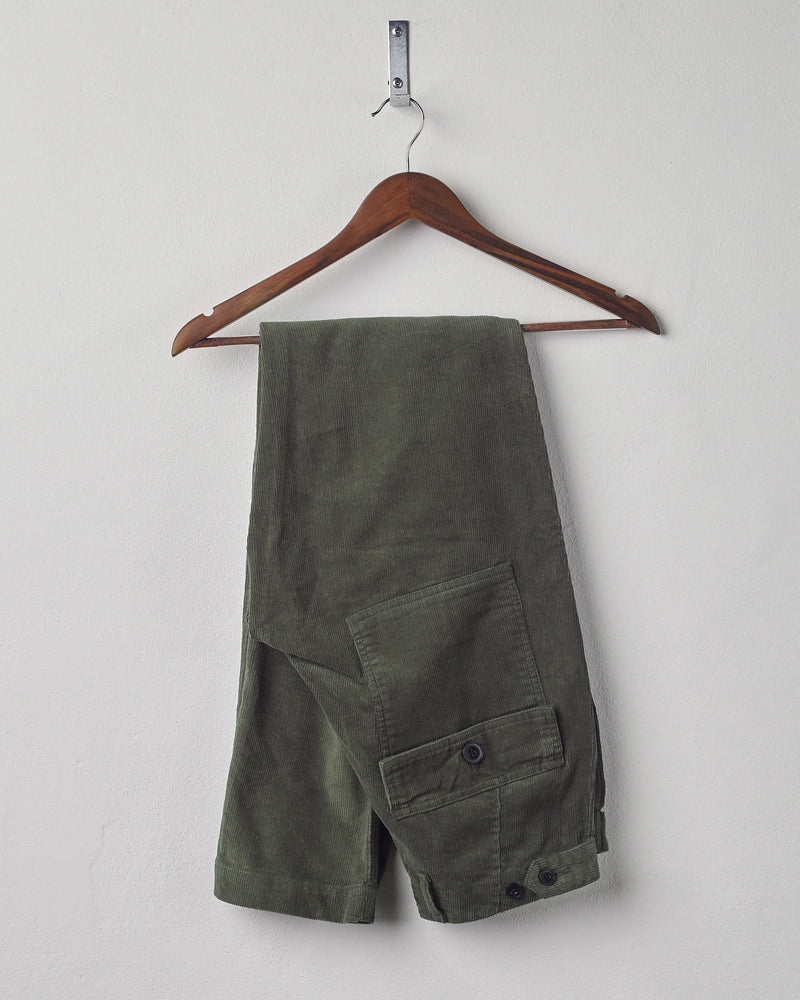 Men's Cord Workwear Pants - Vine Green