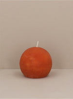 Orange Ball Candle