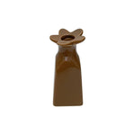 Flower Soliflore Vase - Brown