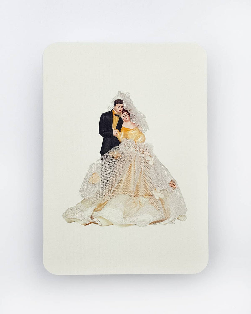 Wedding Cake Topper No.1 Greeting Card