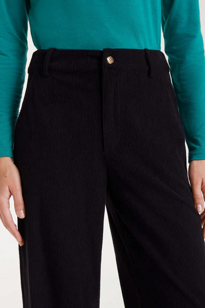 Cord Trousers - Black