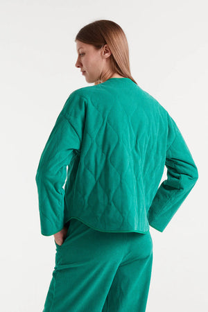 Cord Jacket - Green
