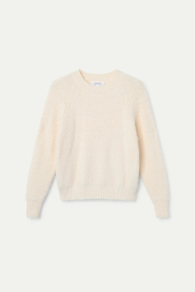 Jumper - Cream Round Neck
