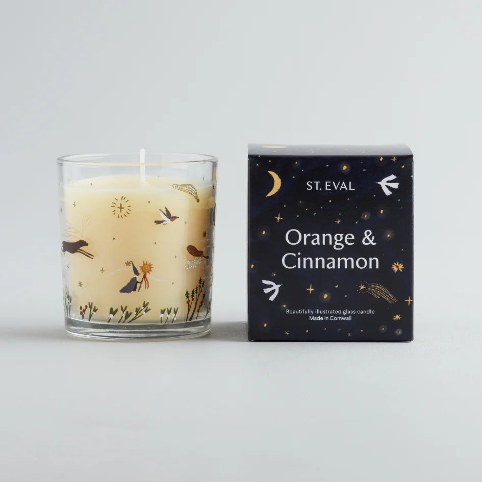 Glass Christmas Wonderland - Orange and Cinnamon