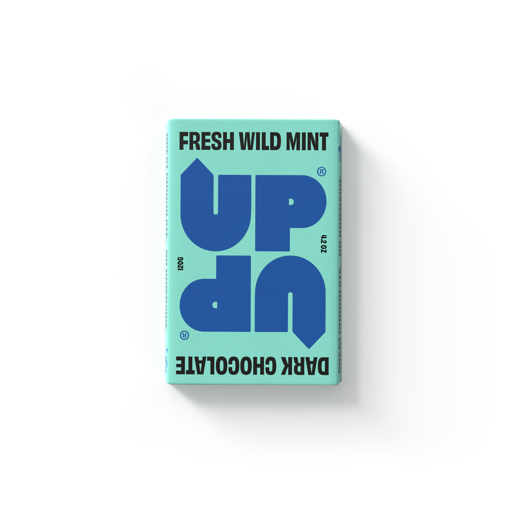 Wild Mint Dark Chocolate Bar 120G/4.2OZ