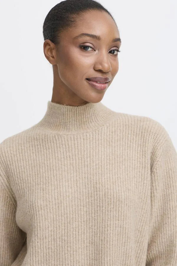 Ducie Pullover - Oatmeal Melange