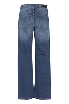 Twiggy Loose Fit Straight Jeans - Medium Blue