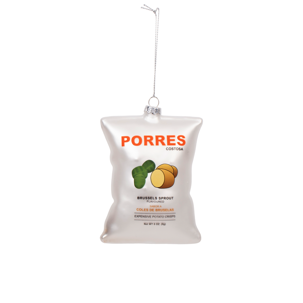 Porres Crisps Christmas Decoration, 10cm