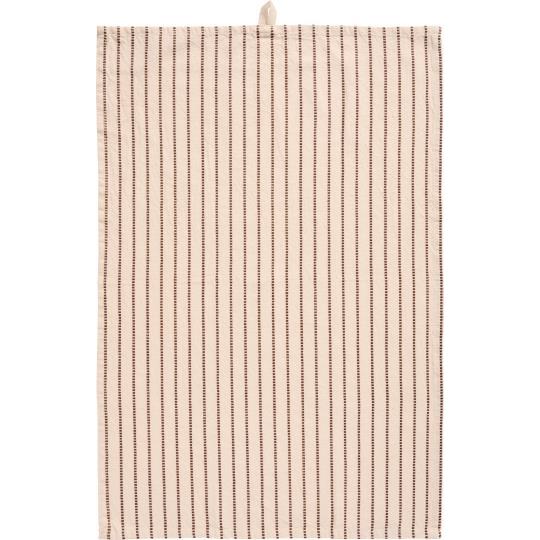 Tea Towel - Brown Stripe
