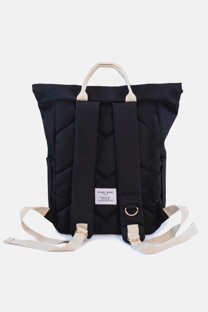 Black Backpack Bag - Eco - Medium