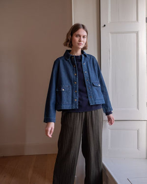 Maya Relaxed Jacket - Denim