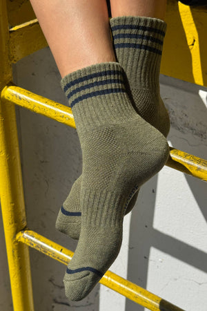 Girlfriend Socks: Indigo