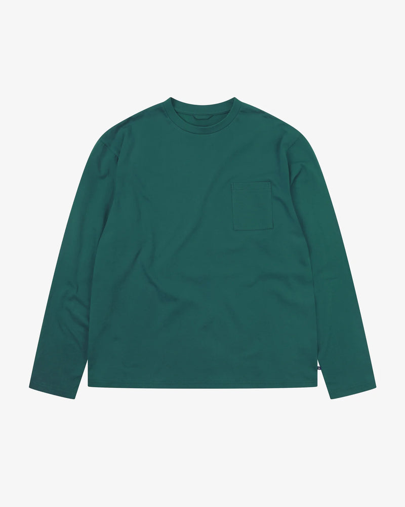 Men's Organic Long Sleeve T-Shirt - Green