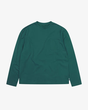 Men's Organic Long Sleeve T-Shirt - Green