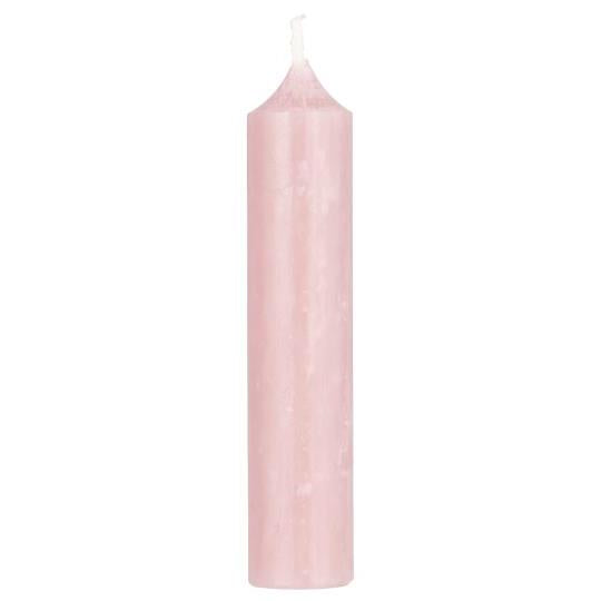 Short Dinner Candle - Light Pink, Pack of 7