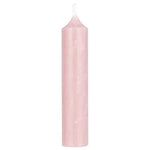 Short Dinner Candle - Light Pink, Pack of 7