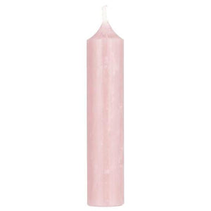 Short Dinner Candle - Light Pink, Pack of 7