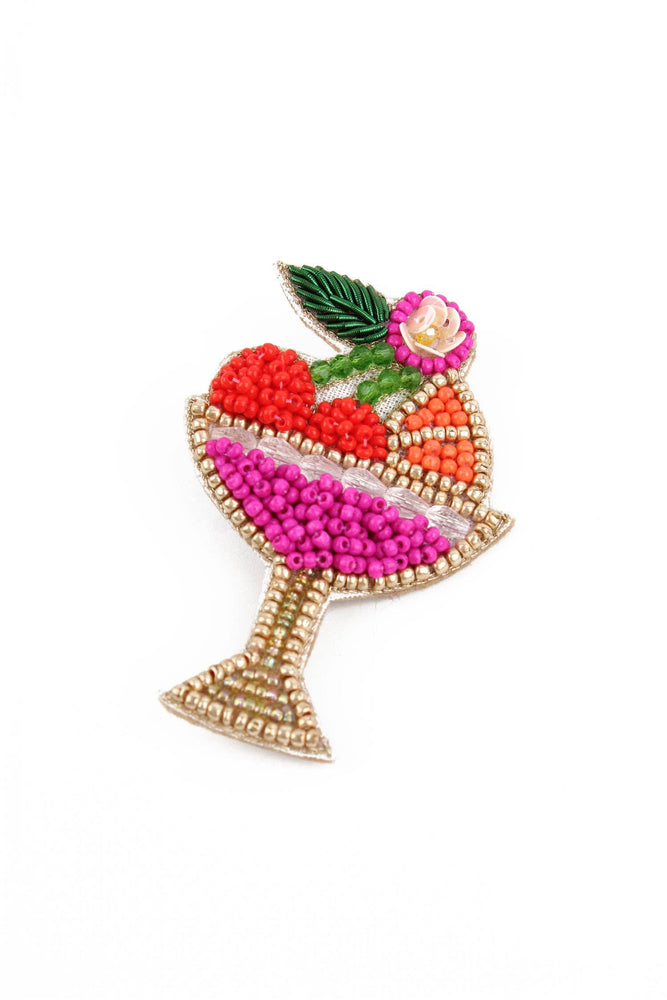 Fruity Cocktail Brooch