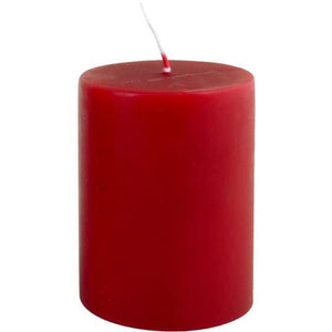 Pillar Candle - Dark Red