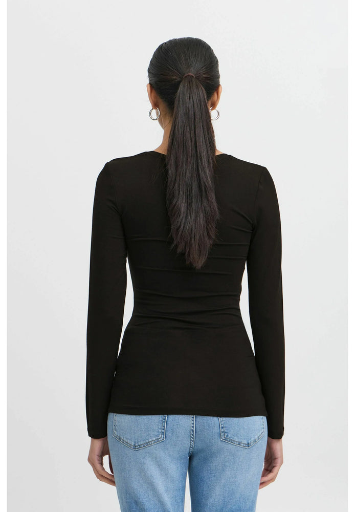 Zola Long Sleeve Top - Black